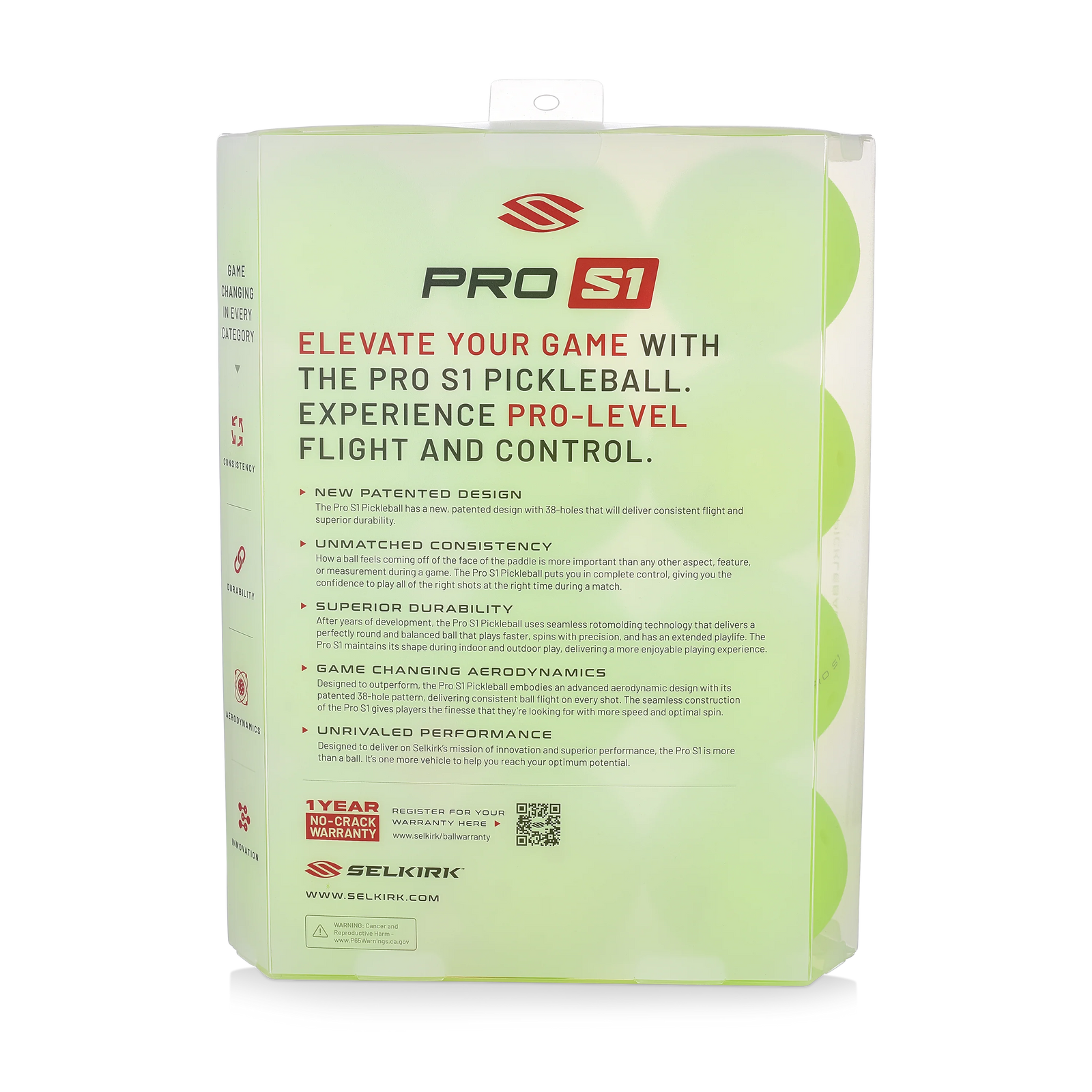 SELKIRK Pro S1 Pickleballl