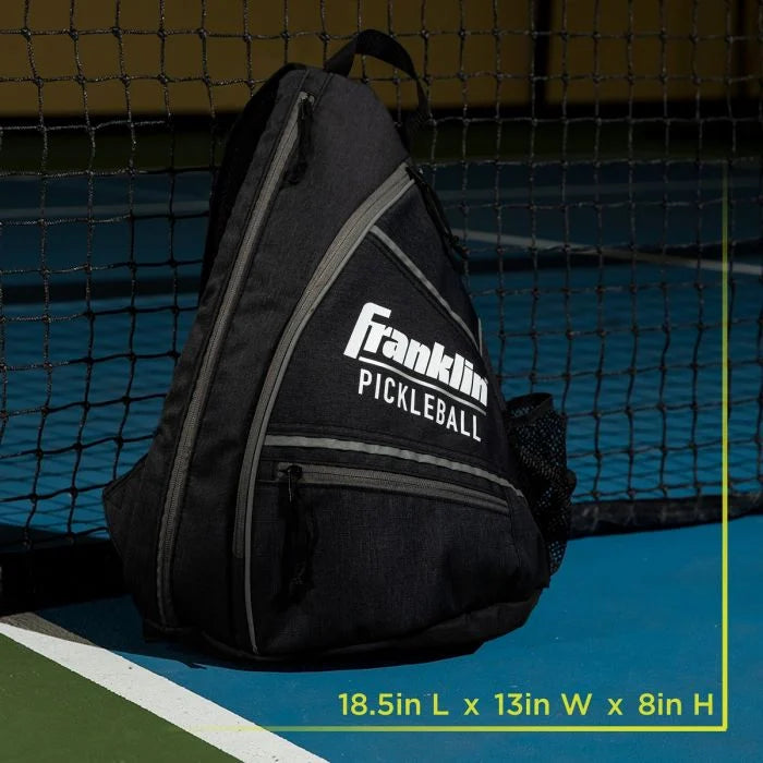 Franklin Sports Officiële Amerikaanse Open Pickleball Championships tas - Uniseks - Grijs - Verstelbare maat Franklin Sports Officiële Amerikaanse Open Pickleball Championships tas - Uniseks - Grijs - Verstelbare maat