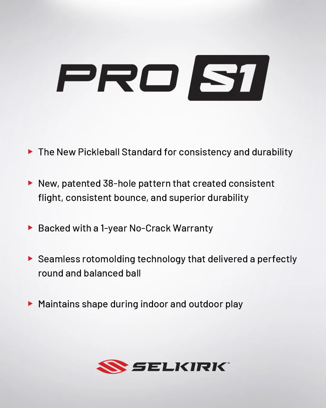 SELKIRK Pro S1 Pickleballl