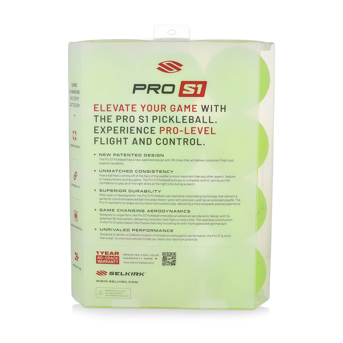 SELKIRK Pro S1 Pickleballl