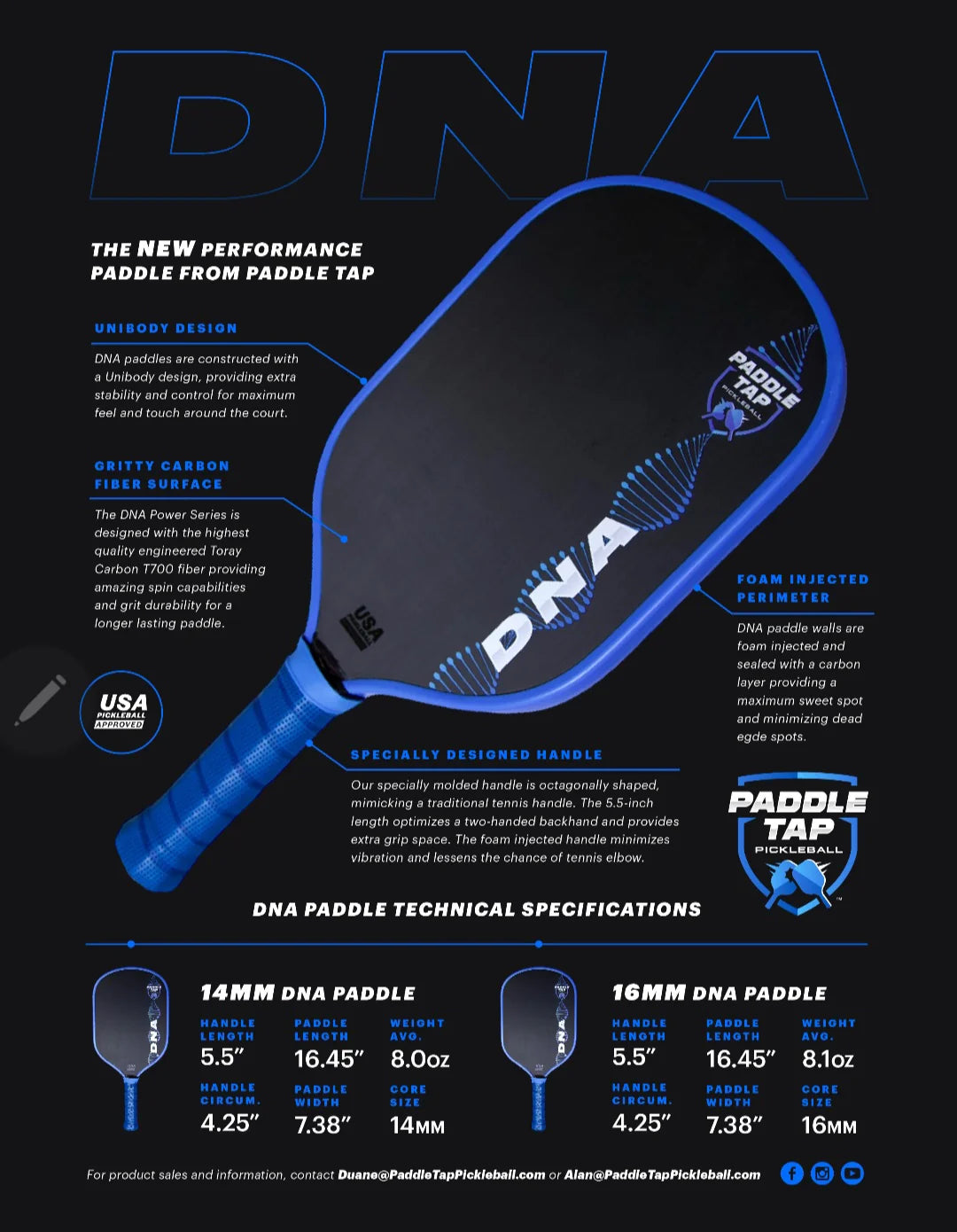 PADDLE TAP DNA